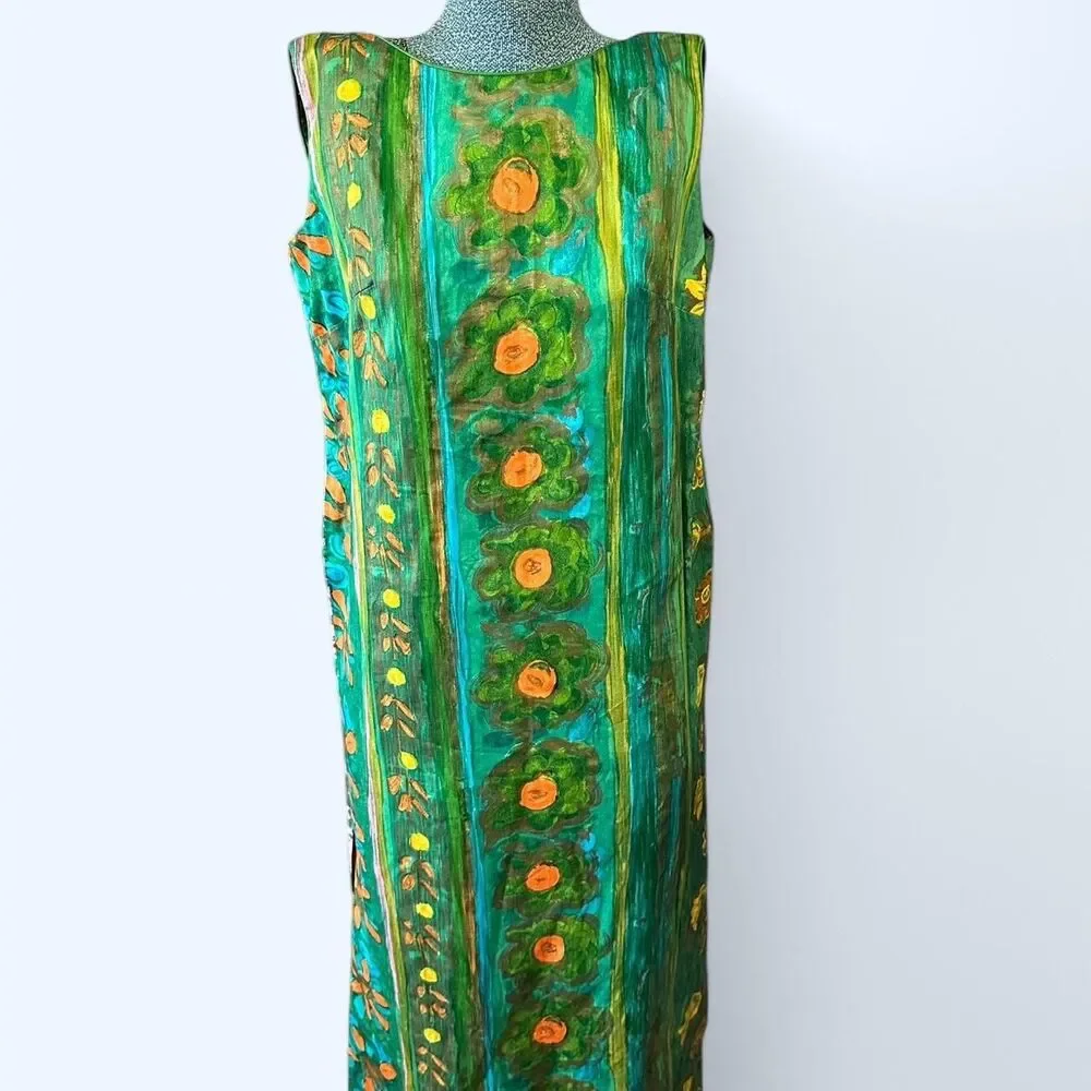 Vintage Diane’s Honolulu Maxi Dress - M - Picture 3 of 7